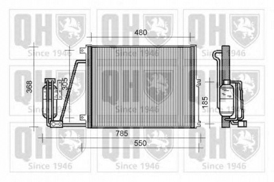 QUINTON HAZELL qcn313 -  Конденсатор, кондиционер